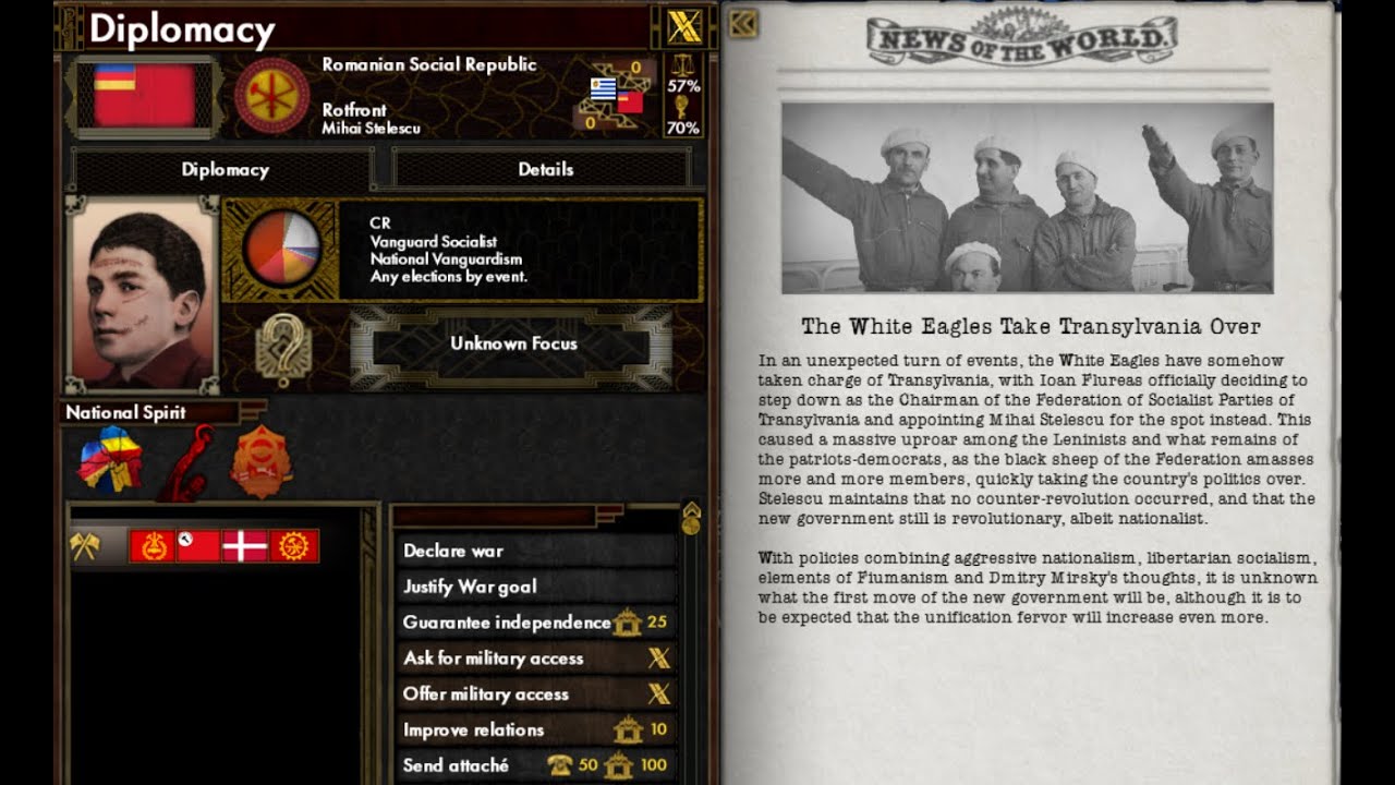 HOI4 Red Flood Newsbook: Red Shambhala (1936-1943 - All events showcase)