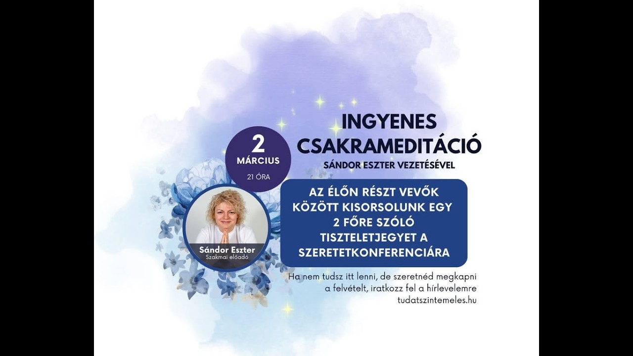 Szeretetre Hangoló Est – A belső párbeszéd gyógyítása