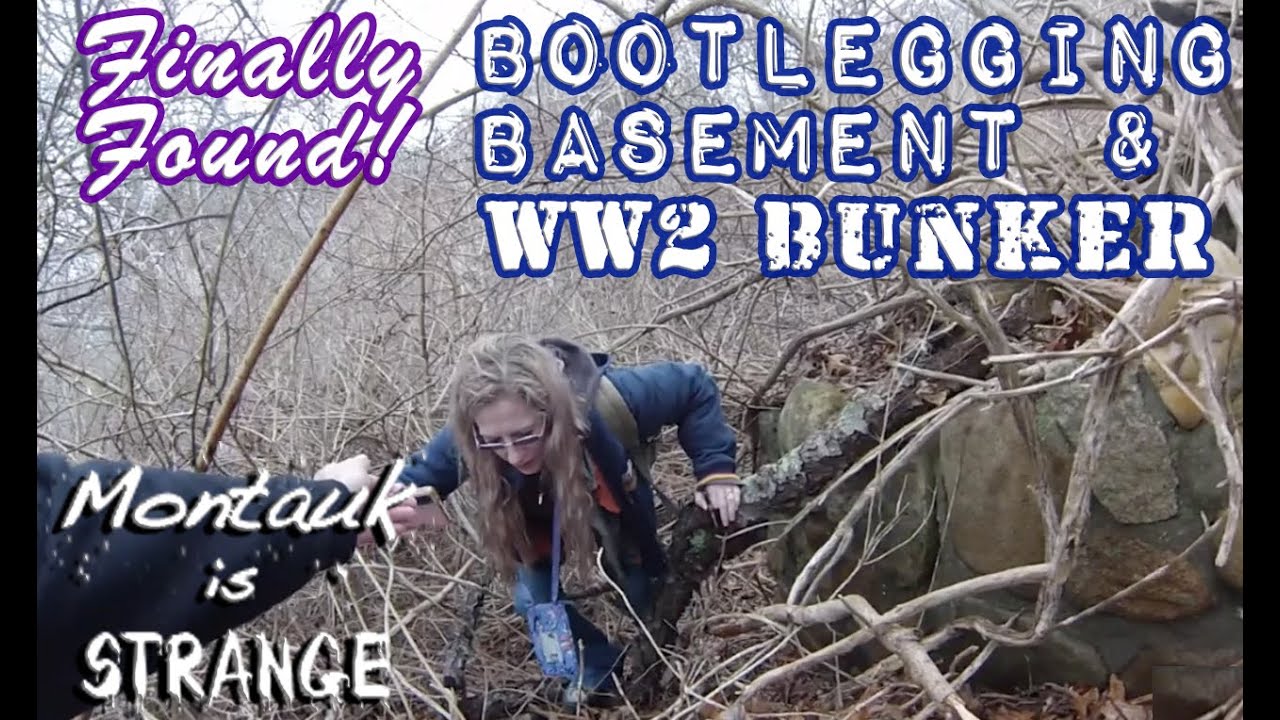 Finally Found Mystery #CampHero Bootlegging Basement turned Bunker near Ancient Montauk Mound