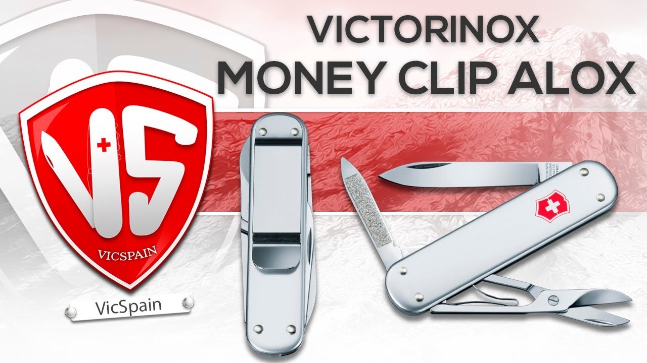 VICTORINOX MONEY CLIP ALOX REVIEW (All subtitles)