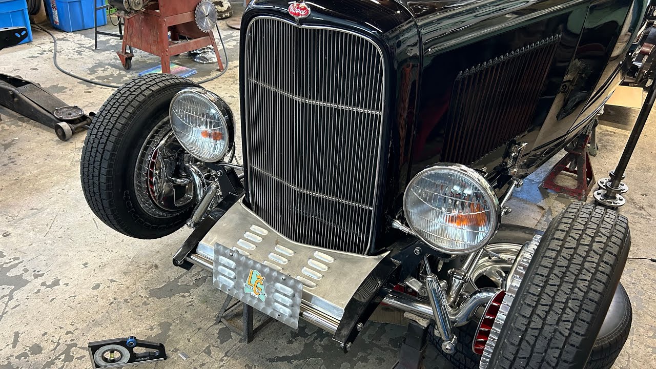 Изготовление передней балки на Ford Roadster 32 года