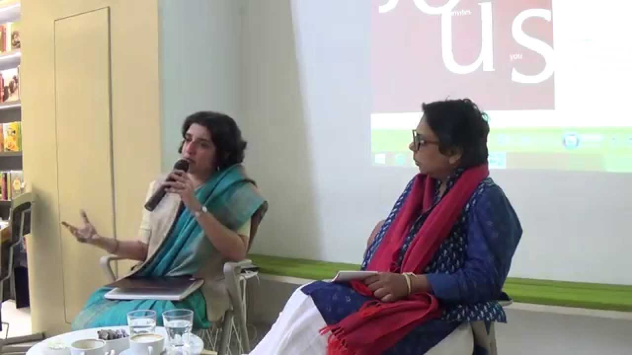 Ananya Vajpeyi speaking on Ambedkar in Feminism Beyond Boundaries/ AAWW-1