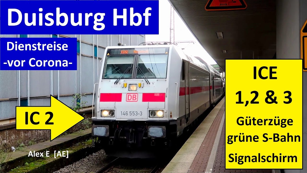 Dienstreise nach Duisburg Hbf vor Corona - Alex E AE #346