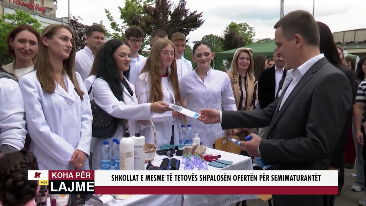 SHKOLLAT E MESME TË TETOVËS SHPALOSËN OFERTËN PËR SEMIMATURANTËT