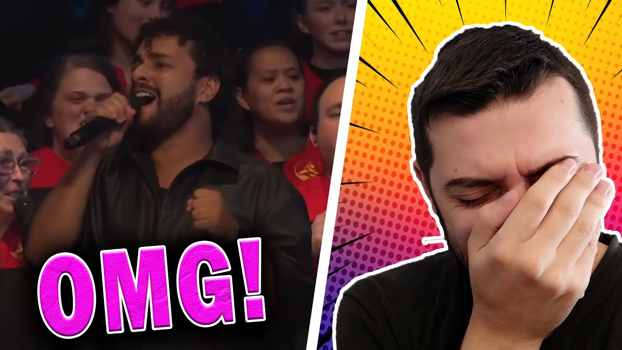 GOD SINGS THROUGH HIM - Gabriel Henrique - Oh Happy Day (Gabriel Henrique Reaction)