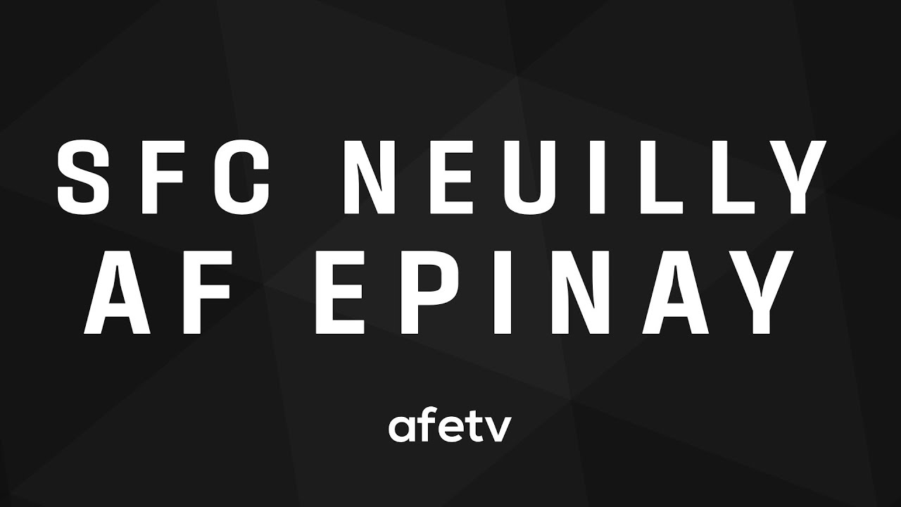 SFC NEUILLY-SUR-MARNE 1-3 AF EPINAY (U14 R3)