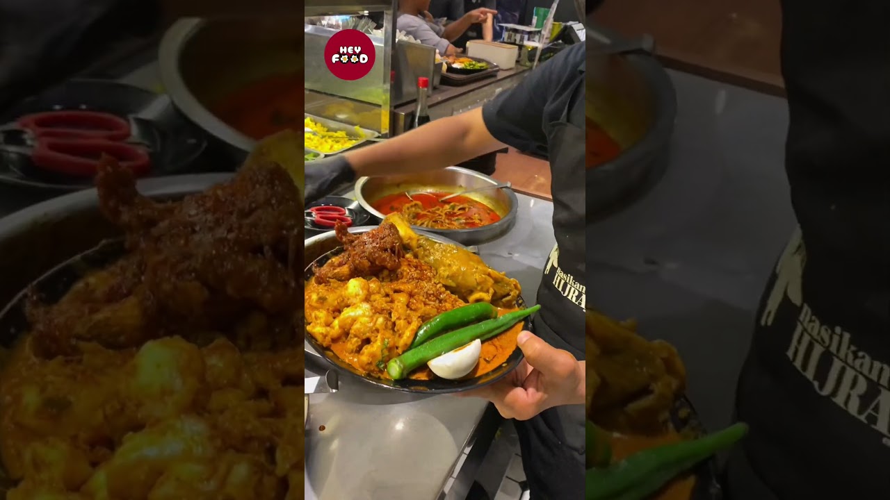 Legendary Nasi Kandar Hijirah near JB!📍 Nasi Kandar Hijirah JB #MakanLokal #MYFoodie