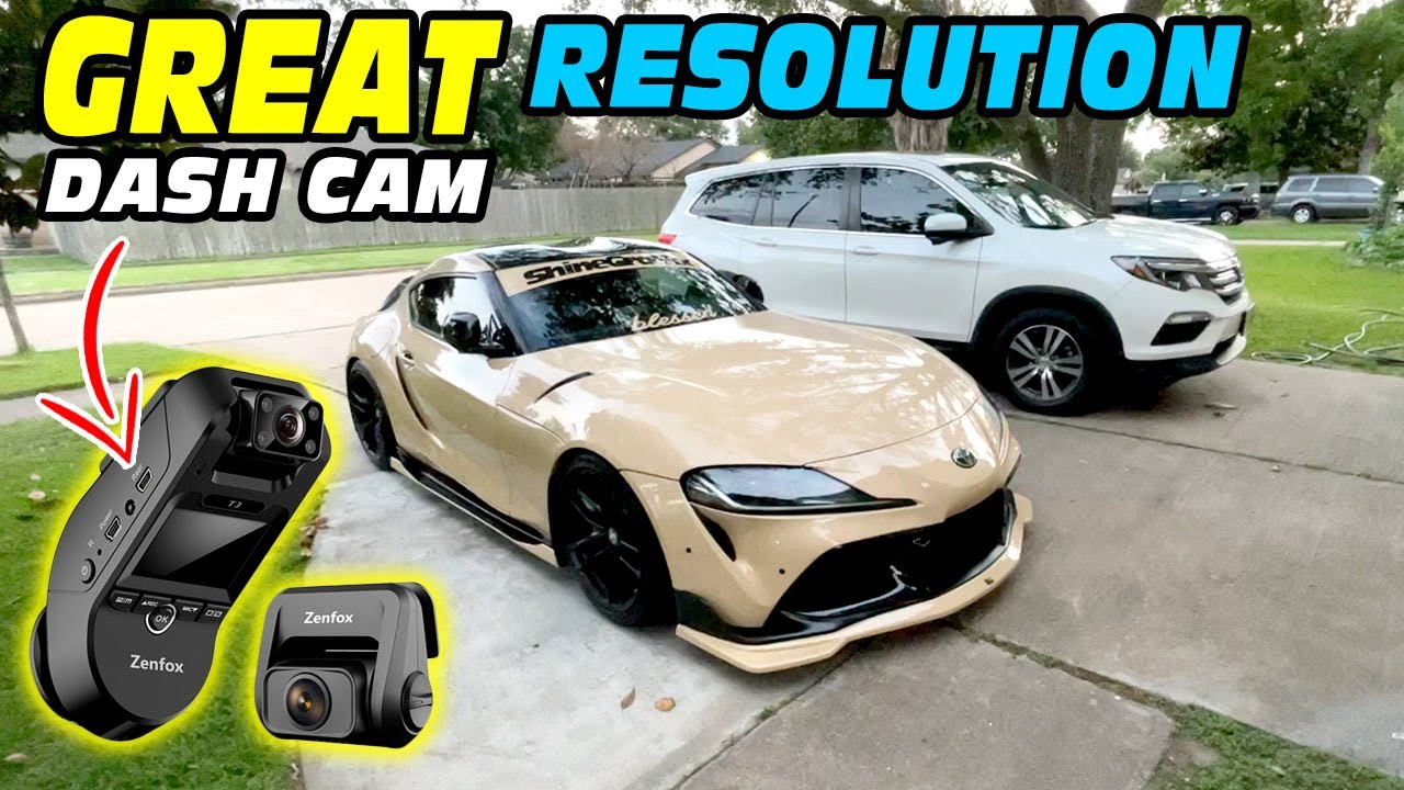 BEST 2021 Dash Cam!!!! Zenfox T3 3 channel CAMERA REVIEW
