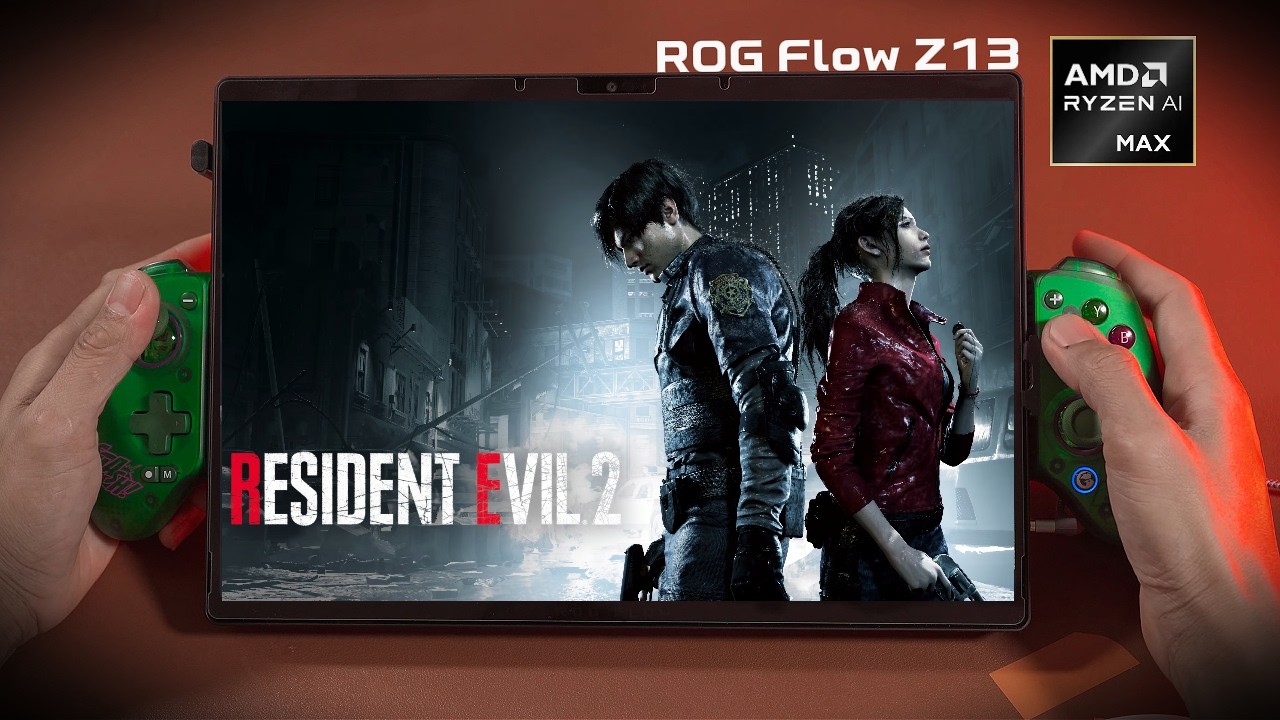 Resident Evil 2 Remake _ Flow Z13 AMD AI MAX+ 395 | Gameplay | Let's See