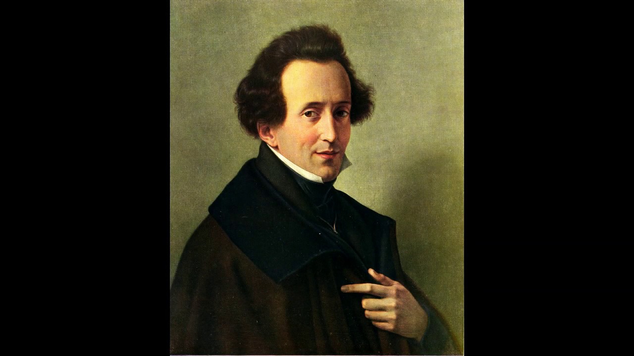 Isaac Katz plays Felix Mendelssohn in studio recording (1995)
