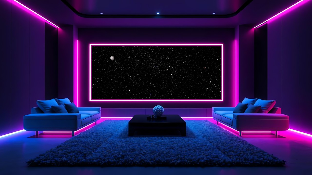 Deep Space White Noise | Starship Lounge Atmosphere for Relaxation, Meditation, & Focus | 4 Hours