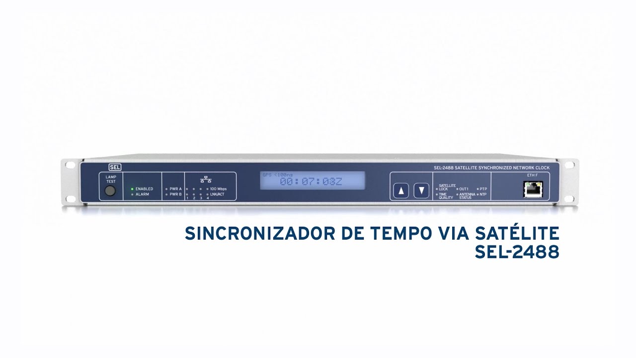 Sincronizador de Tempo via Satélite - SEL-2488