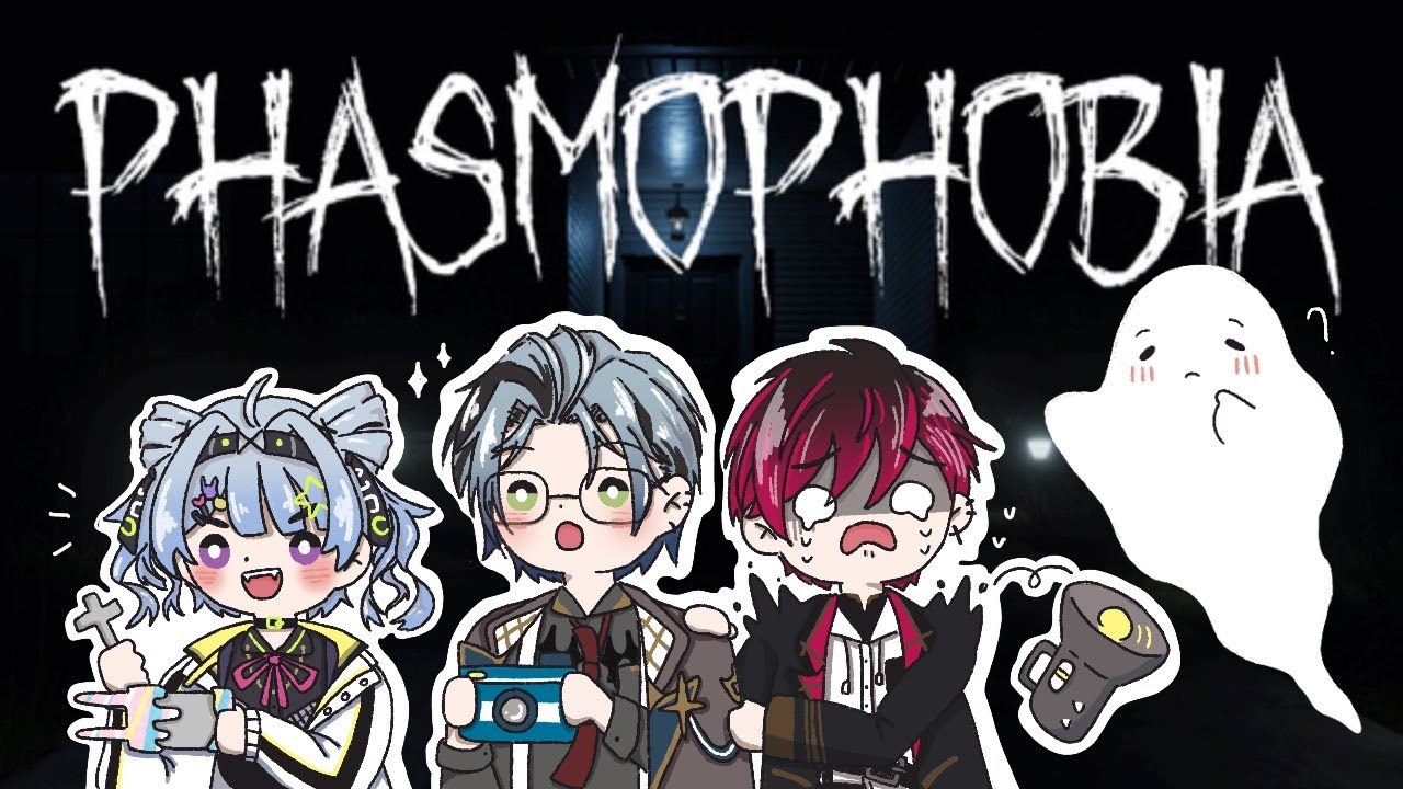 【Phasmophobia w/ Zai + Hex】 Get me out of he- RRGHASDKL;A; 【NIJISANJI EN | Ver Vermillion】