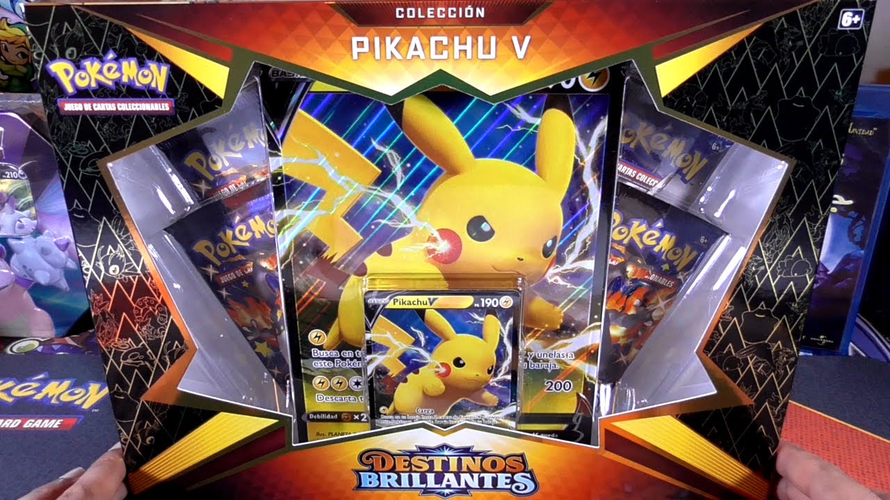 APERTURA ÉPICA DE CARTAS POKÉMON PIKACHU V COLLECTION - DESTINOS BRILLANTES