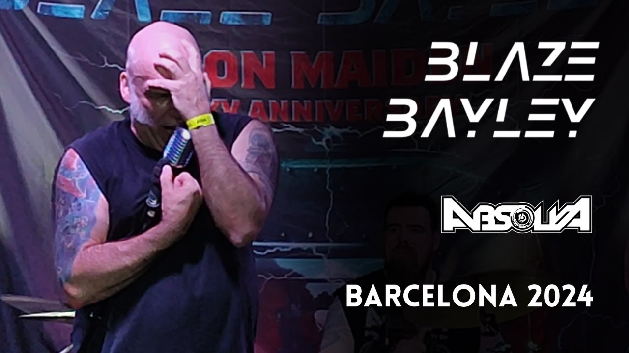 Blaze Bayley + Absolva ~ Barcelona 2024 (Iron Maiden 30th anniversary set)