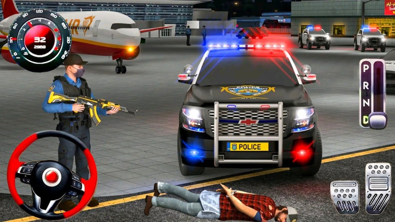 Police Car Chase simulator: US Police Car chase Games - Car Game Android Gameplay