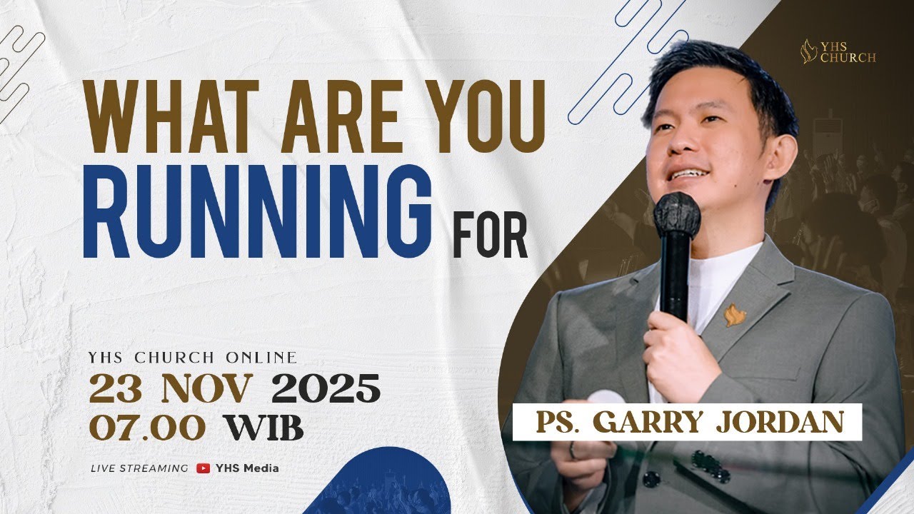 WHAT ARE YOU RUNNING FOR | PS GARRY JORDAN - 23 NOVEMBER 2025