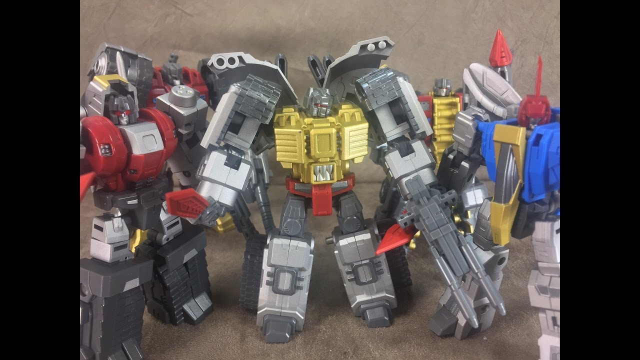 Iron Factory Asura Knights (Transformers 3rd Party War Within Dinobots)