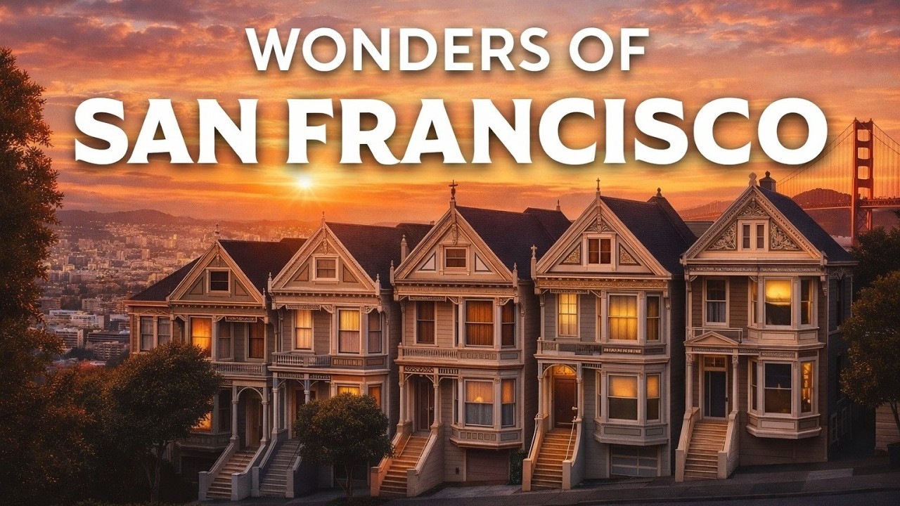 Wonder of San Francisco | Most Amazing Places to Visit in San Francisco 4K Travel