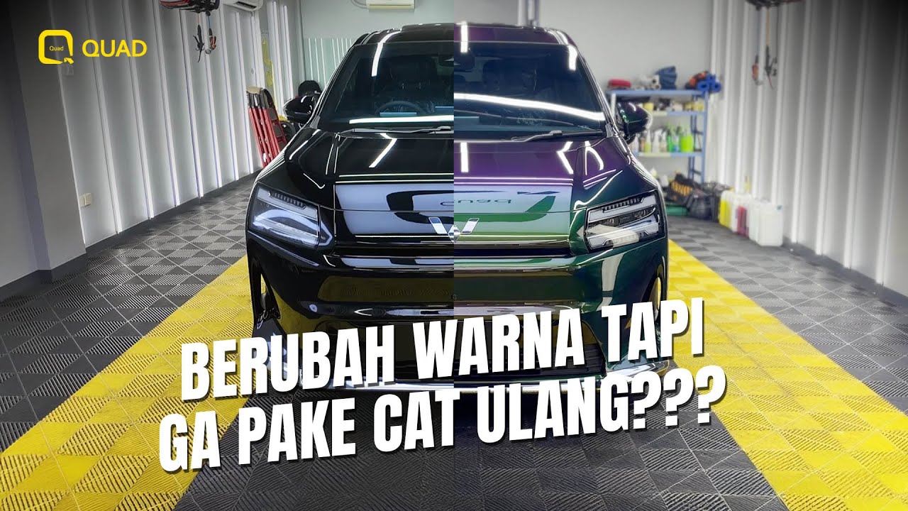 Upgrade Warna Tanpa Cat Ulang | PPF Color QUAD PPF di Wuling Darion