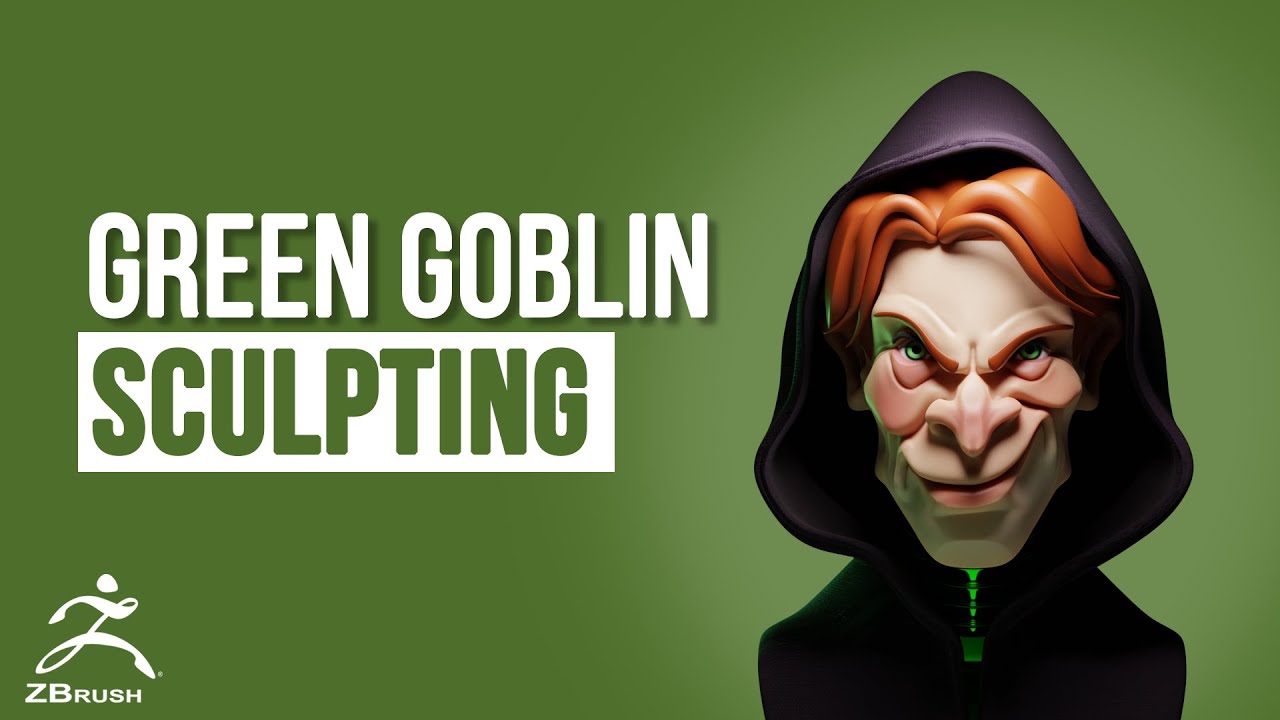 Zbrush - Green Gobling Sculpting - Zbrush stylized Sculpting