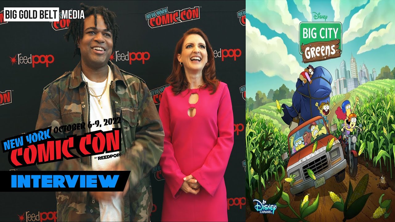 Zeno Robinson & Marieve Herington Interview | Big City Greens | NYCC 222
