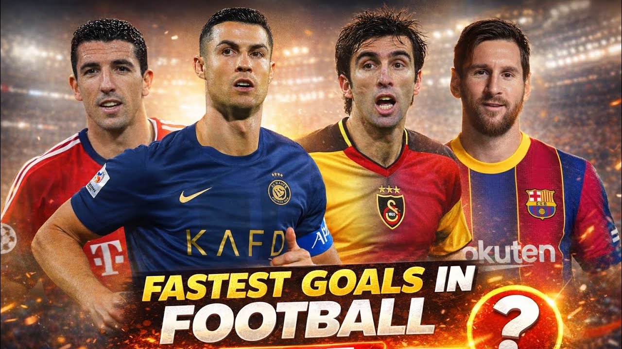 FASTEST Goals Ever Scored in Football History! ⚡