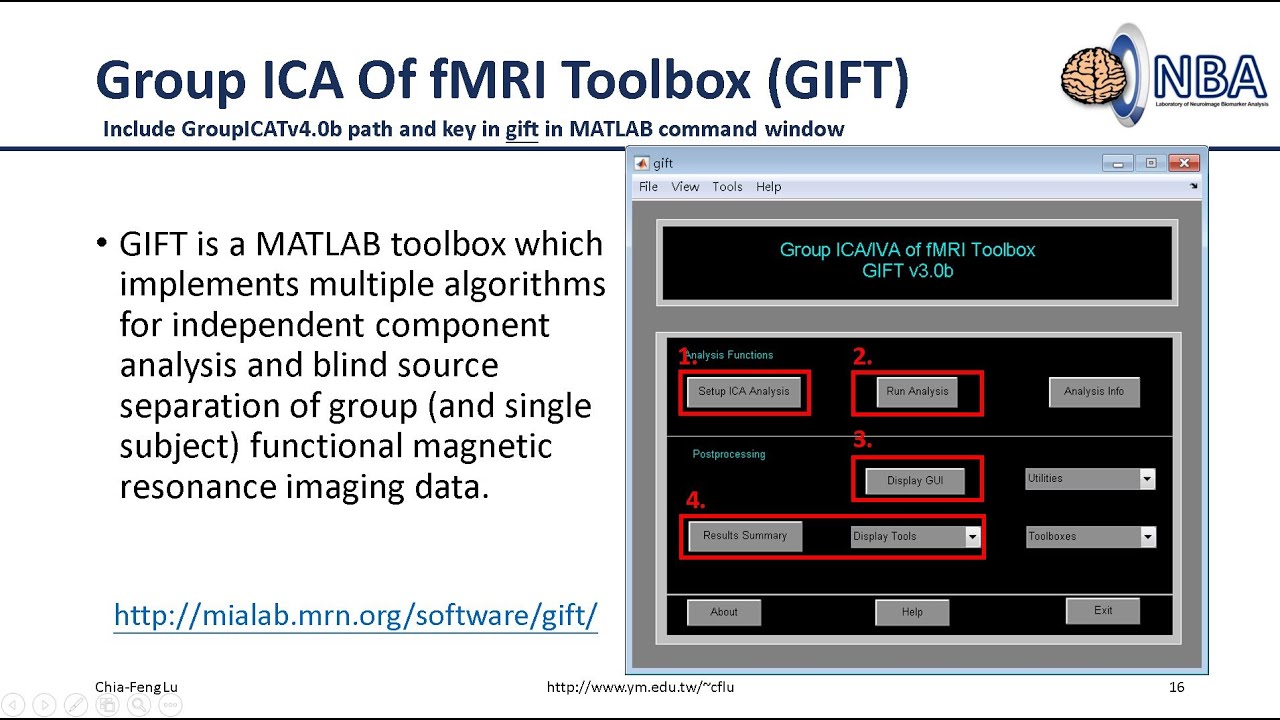 [2019.04.23 Lesson10-session2]Group ICA - GIFT Toolbox