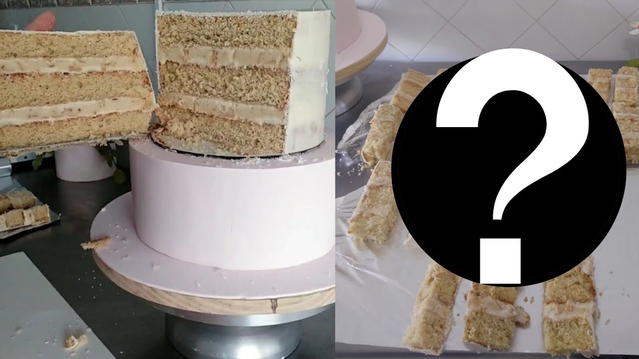 QUANTAS FATIAS EM UM BOLO DE 20 CM(cortando bolo de forma correta)