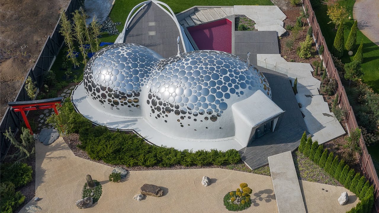 Amazing houses: Baan Bubble dome house in Kharkiv, #Ukraine by Nat Telichenko