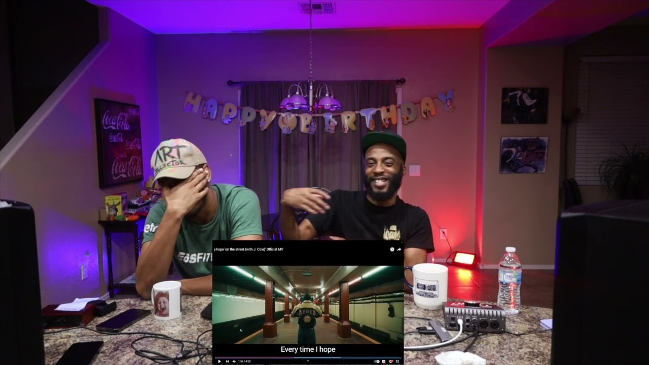 j-hope 'on the street (with J. Cole)' Official MV (Reaction)