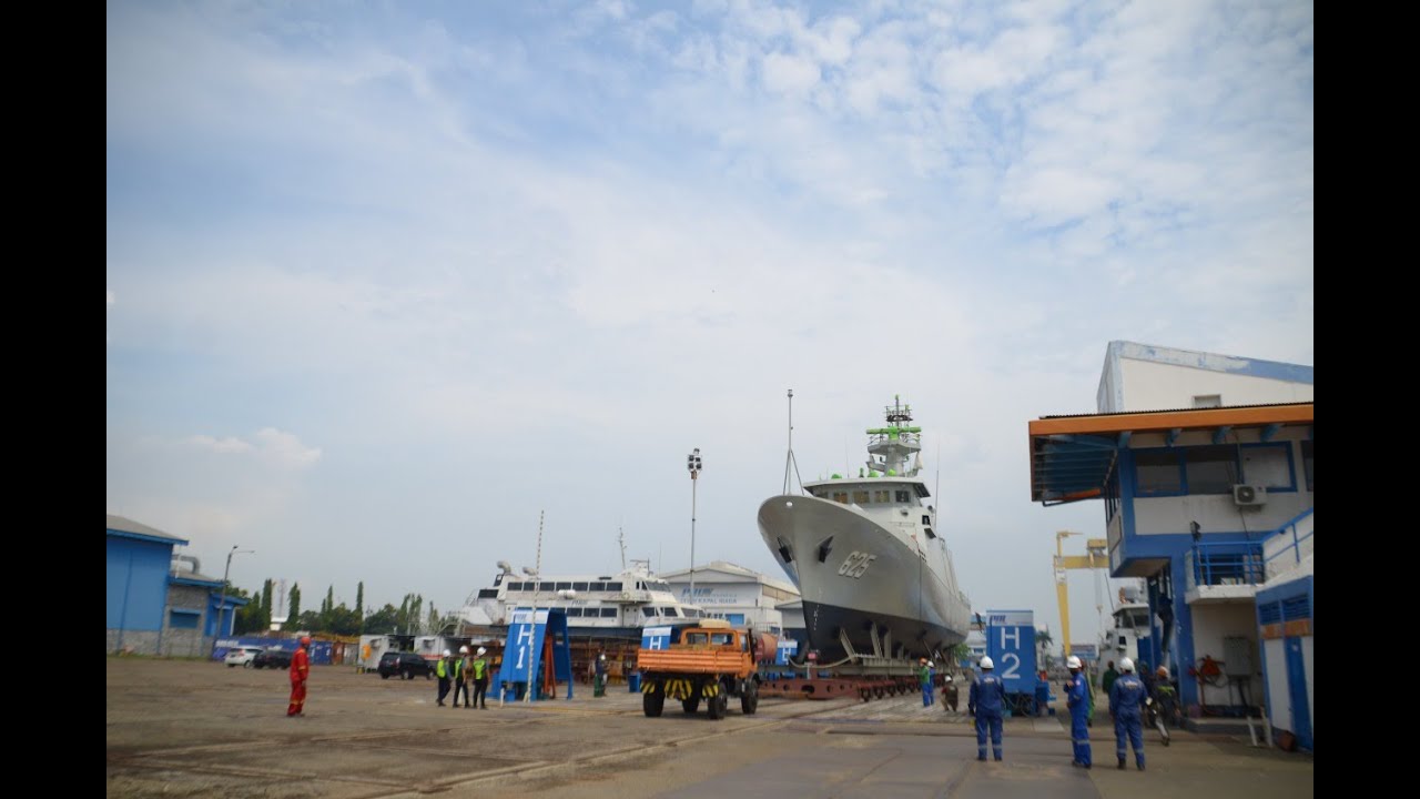 Proses Pembagunan Kapal Cepat Rudal 60M Kapal ke-5