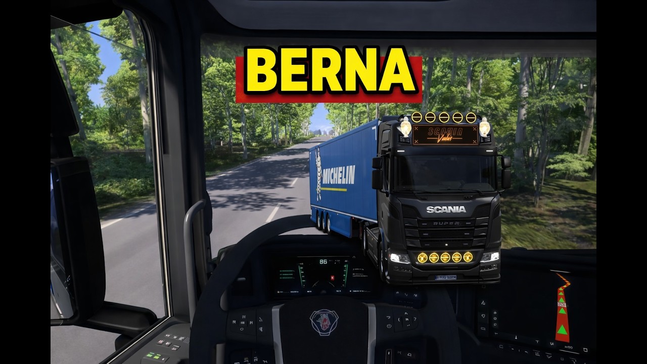 POV Trucking from Bourges 🇫🇷 to Bern 🇨🇭 | Euro Truck Simulator 2 | Logitech G920 Gameplay 🚛