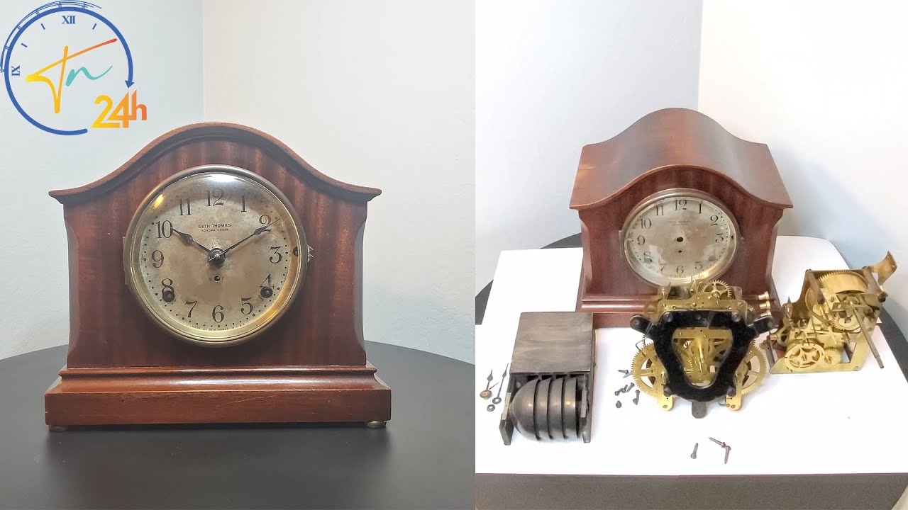 Exploring Clock 1: Antique Seth Thomas Sonora Chime Clock with 4 Bells