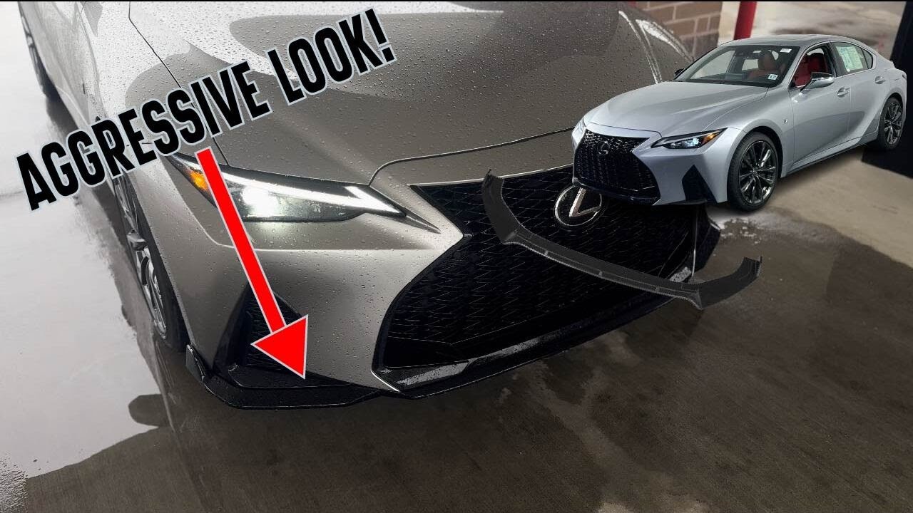 $90 eBay FRONT LIP! (Lexus IS350 F Sport 2022)