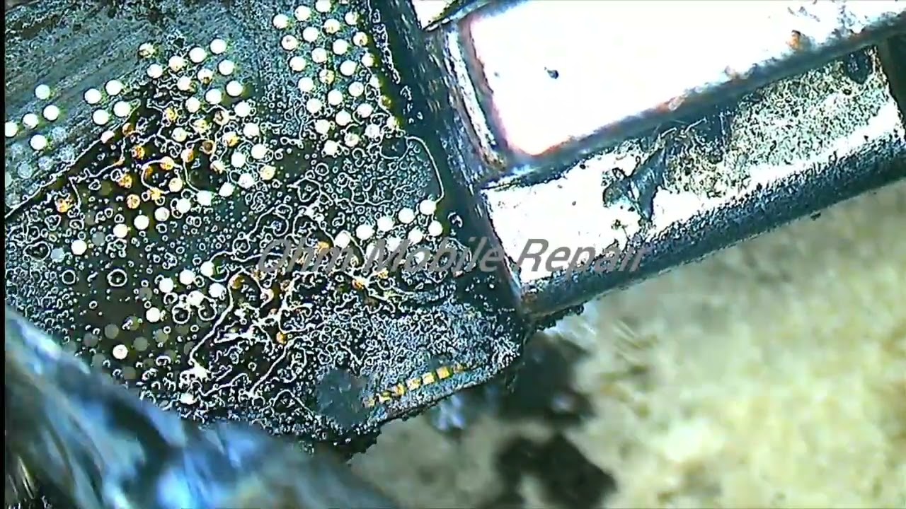 Black Pasted Emmc Remove Cleaning Very Easy cleaning