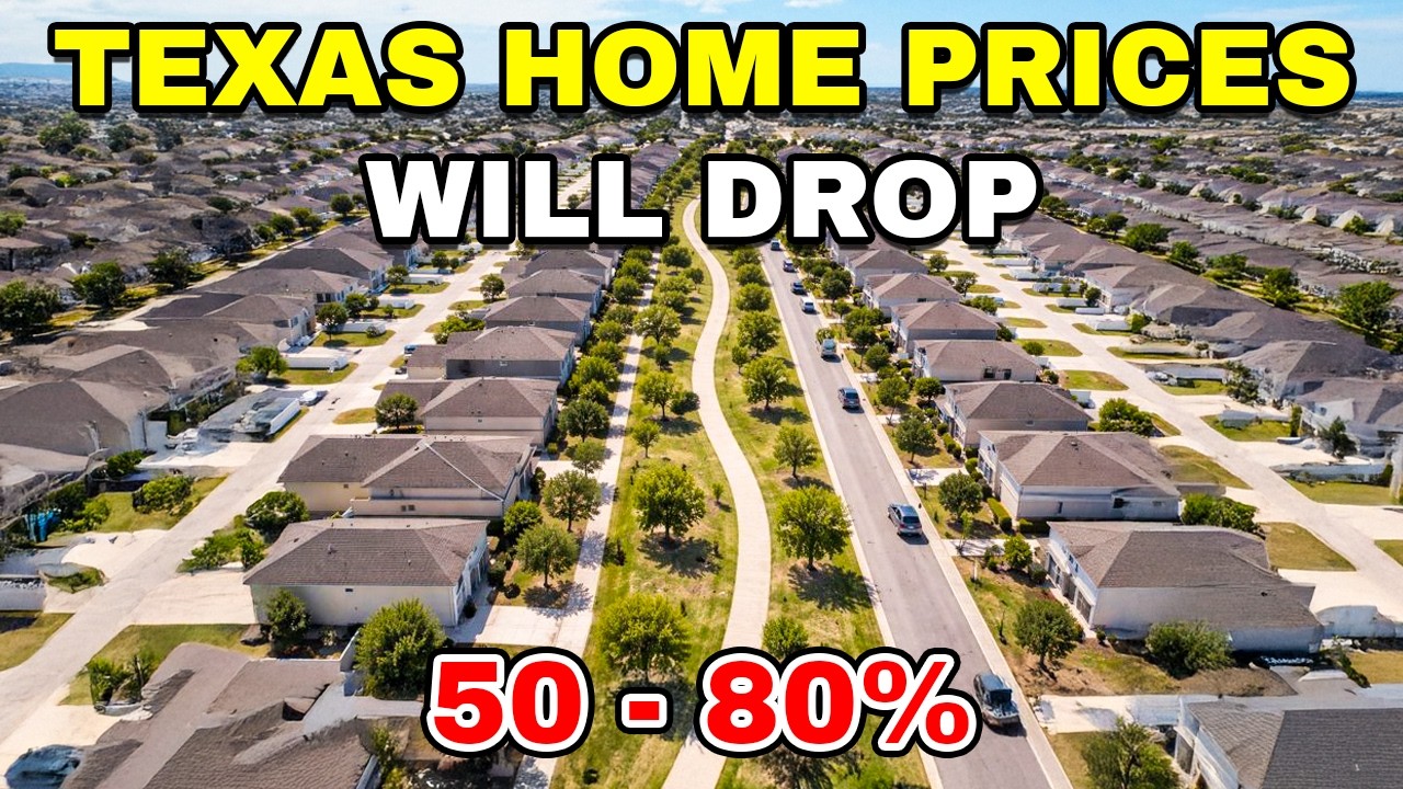 Texas Housing Crash 2026: 7 Texas Cities Where Home Prices Are Facing a Collapse