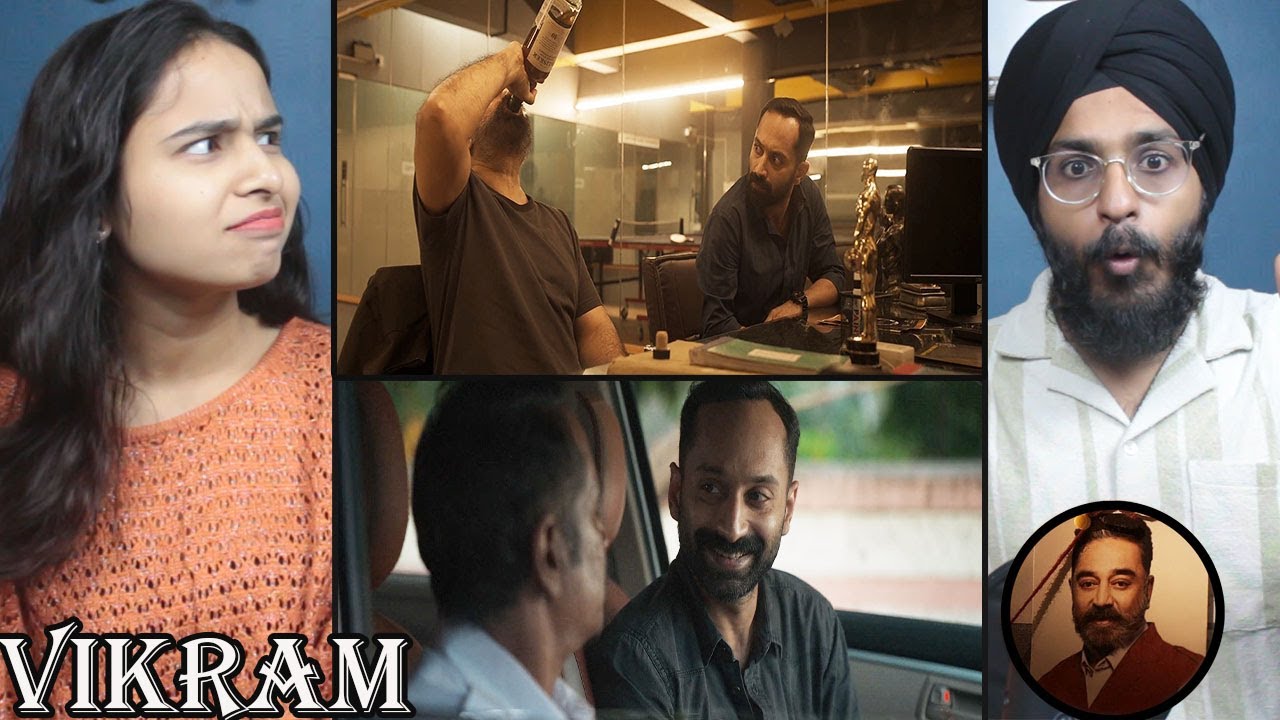 Vikram Fahadh Faasil Interrogation Scene Reaction | Kamal Haasan