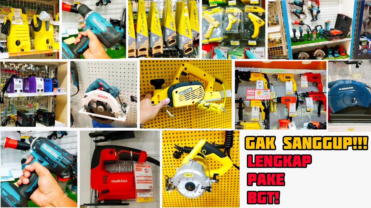 tempat jual alat pertukangan lengkap 2 - cuci mata di DEPO BANGUNAN (PART 1)