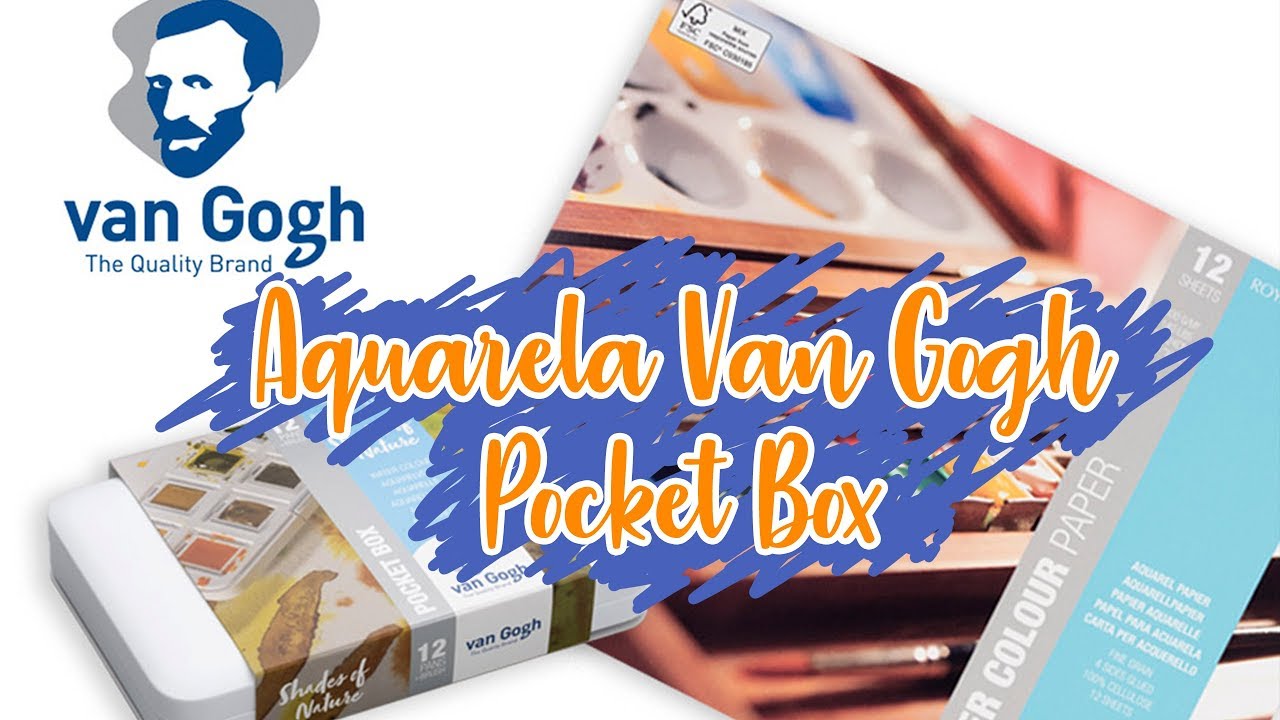AQUARELA VAN GOGH POCKET BOX - REVIEW