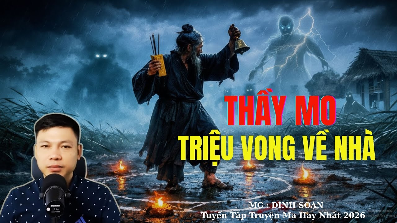 Truyện Ma Đình Soạn : THẦY MO TRIỆU VONG VỀ NHÀ | TUYỂN TẬP TRUYỆN MA ĐÌNH SOẠN .