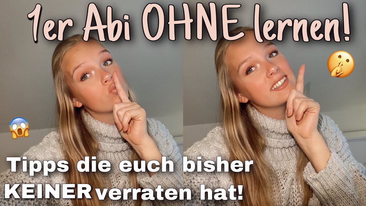 Einser Abi OHNE LERNEN? Gute Noten in der Oberstufe! So gehts! 🥳