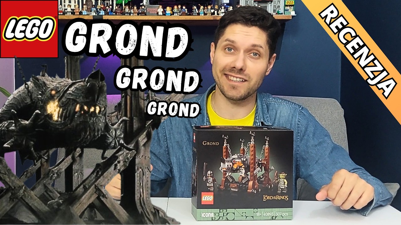 LEGO WŁADCA PIERŚCIENI GROND 🐺ICONS 40893 - RECENZJA
