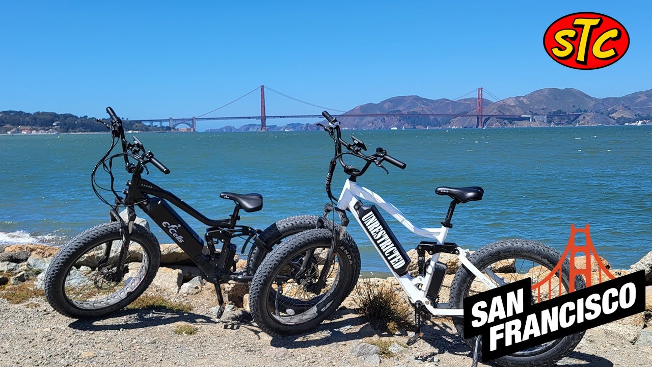 Epic E-Bike Ride In San Francisco - Not For The Faint Of Heart * Dangerous!
