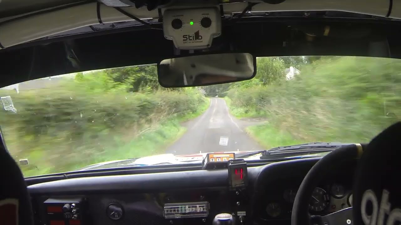 Ulster Rally 2024 SS 7 Banbridge North II John Devlin & John McCarthy Ford Escort Mk2 2.0 16V