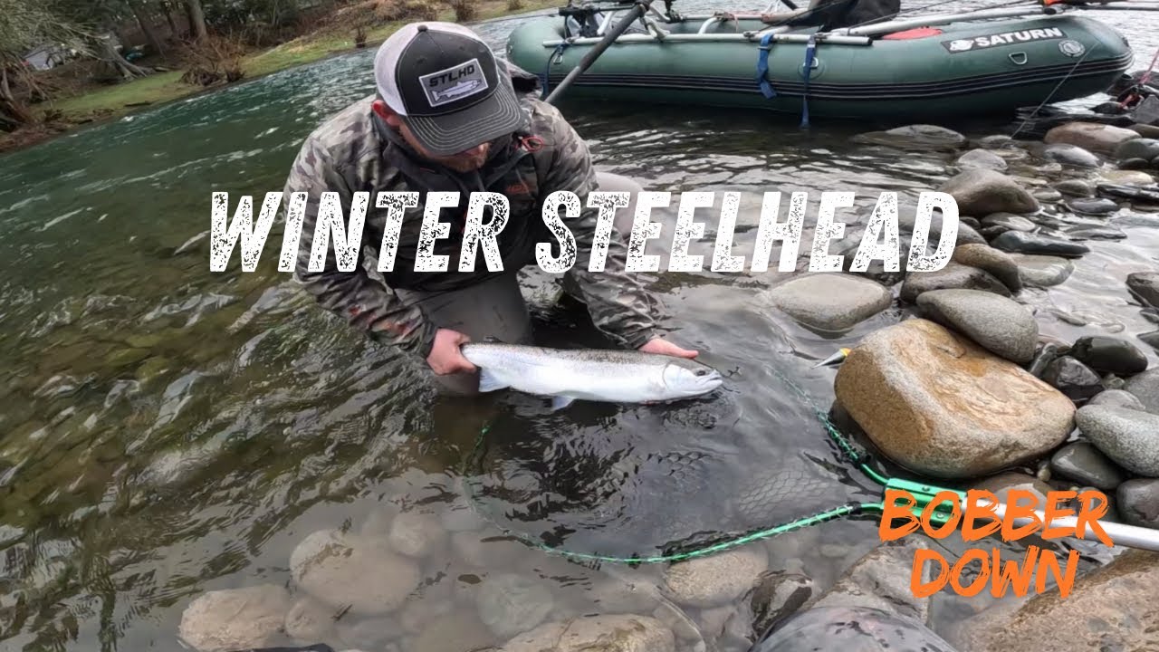 EPIC DAY WINTER STEELHEAD FISHING. WE WORKED FOR IT!!!