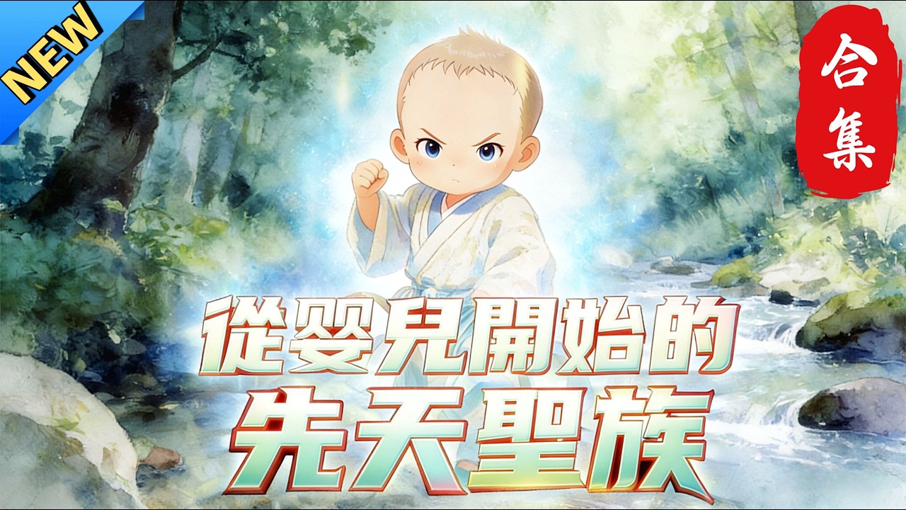 🔥 MULTISUB【從嬰兒開始的先天聖族】🚀合集版｜別人苦修十年，他出生就開掛！覺醒先天聖賢系統，曬太陽就能變強，從嬰兒一路進化成最強聖族！#國漫#動漫推薦 #系統流 #玄幻動漫