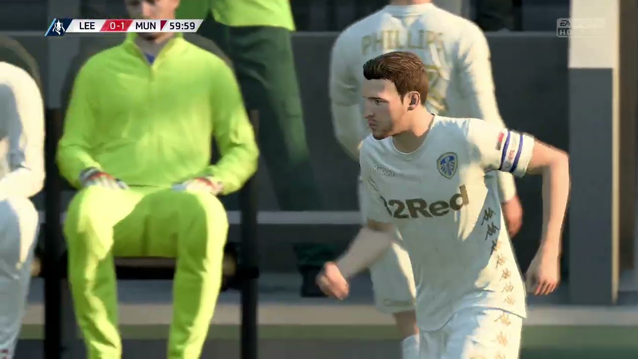 Leeds United versus Manchester United