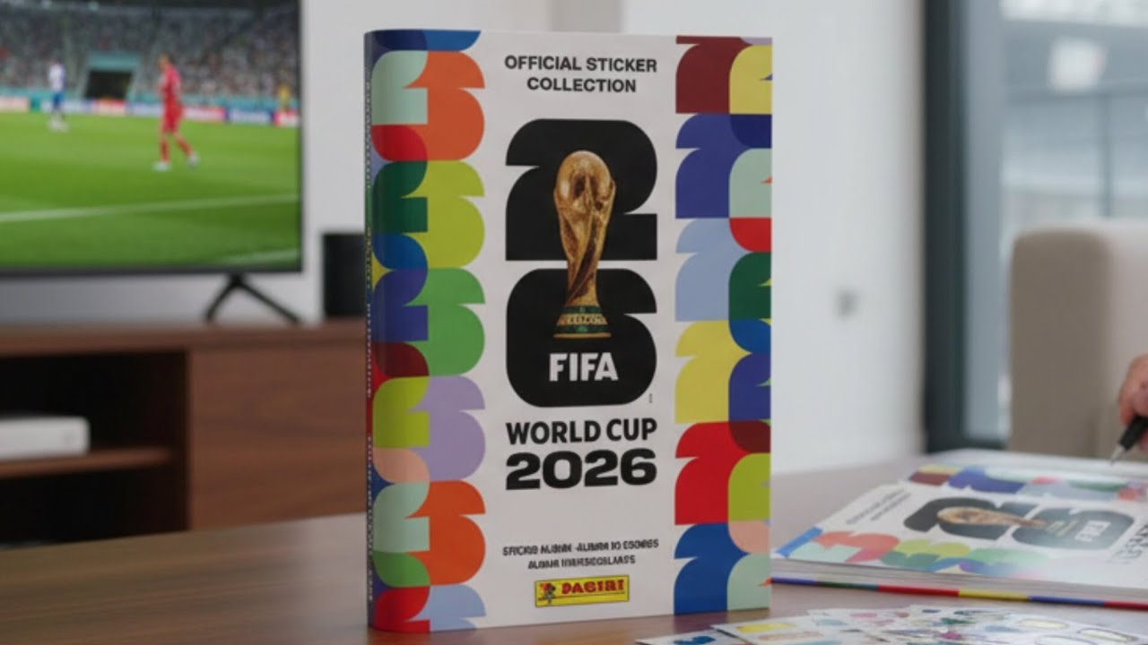 Panini launched the cover of Fifa World Cup 2026 sticker album collection