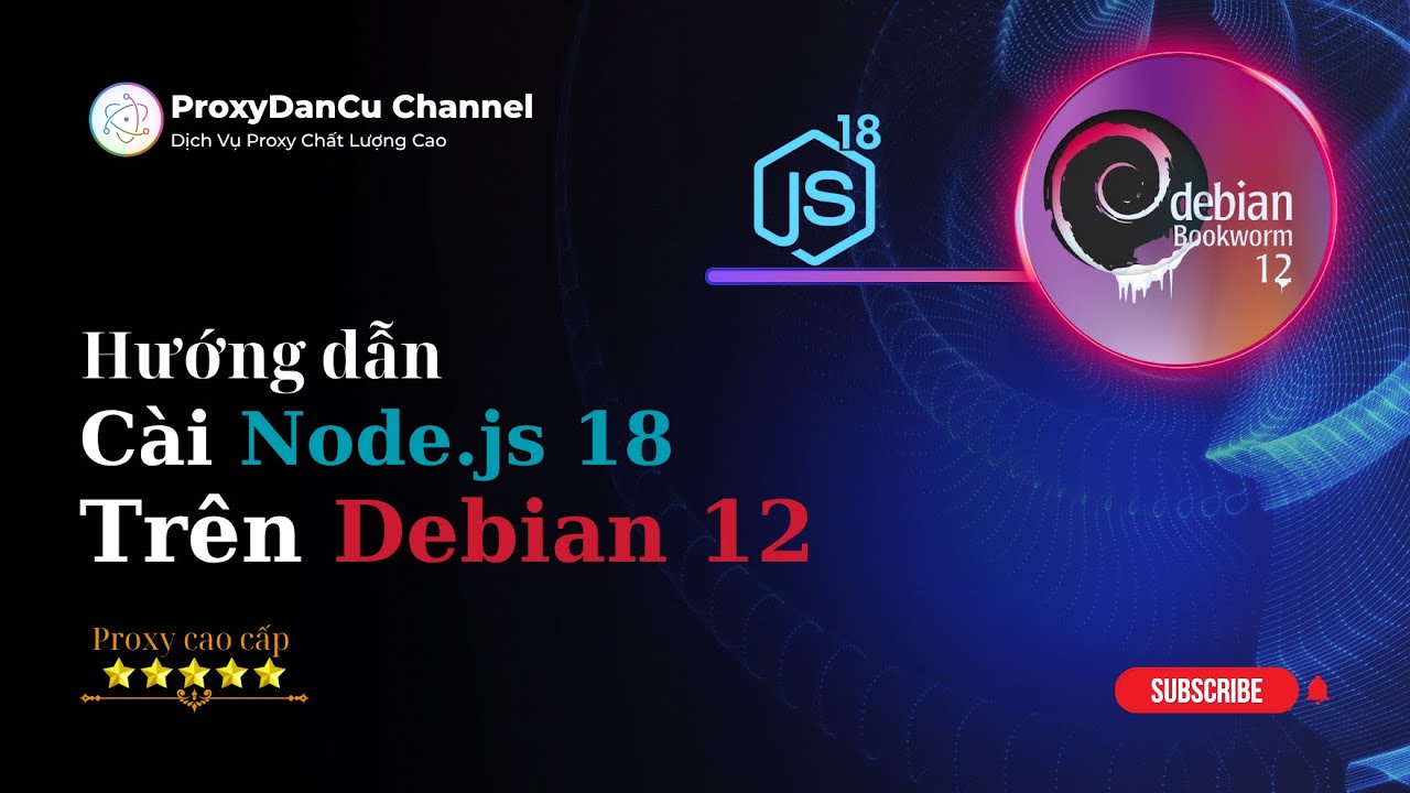 Hướng dẫn c&agrave;i đặt Node js 18 tr&ecirc;n Debian 12 (Chi tiết từ A-Z)